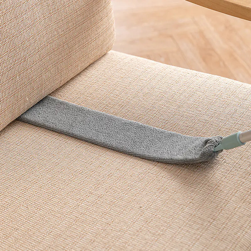 Extendable Dust Brush for Cleaning Under Furniture