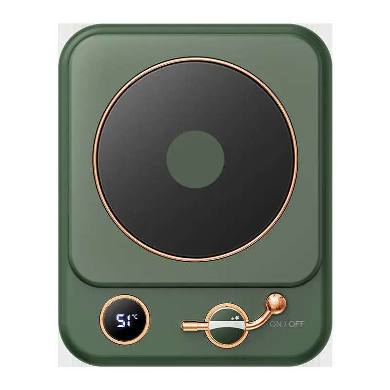 Temperature Control Heating Coaster with Display (55°C)