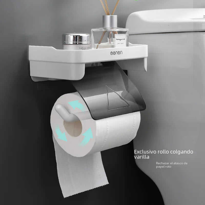 Waterproof Plastic Toilet Paper and Towel Holder