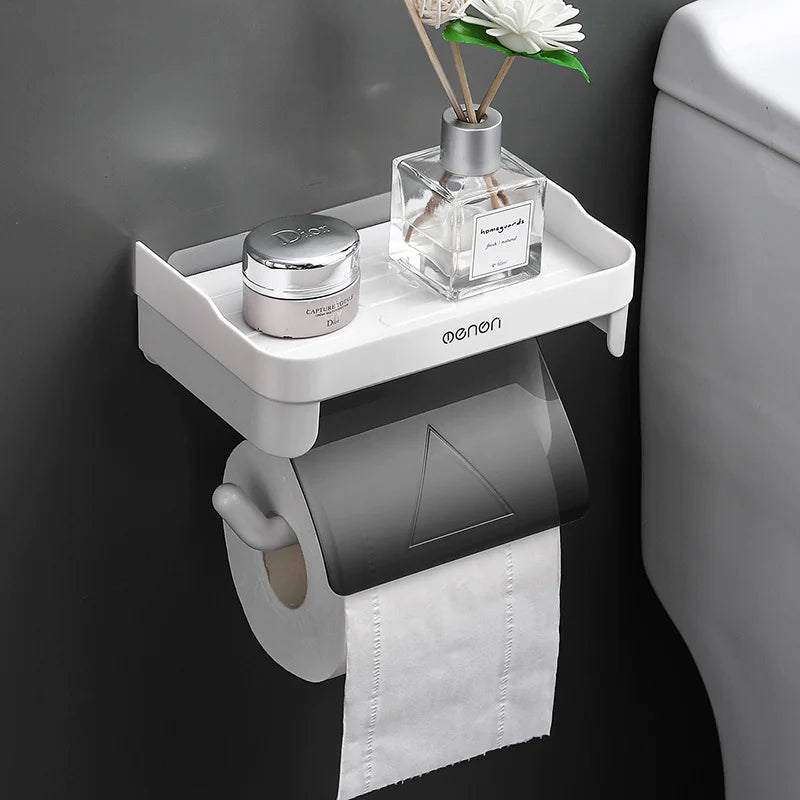 Waterproof Plastic Toilet Paper and Towel Holder