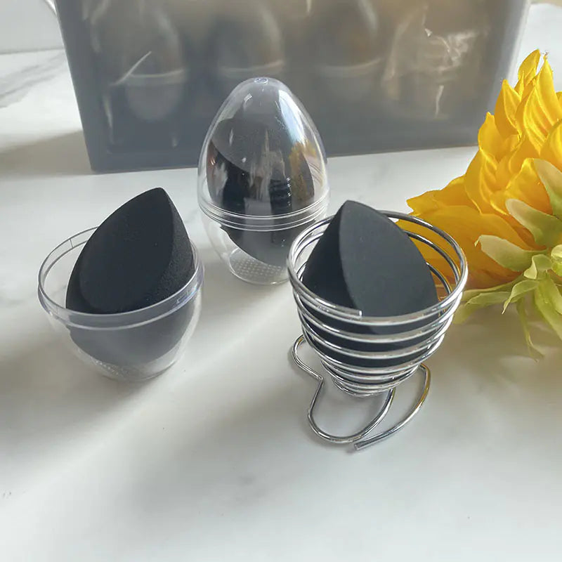 Angled Water Drop Makeup Sponge for Wet and Dry Use