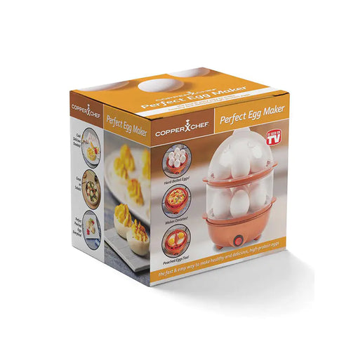 Double Layer Egg Cooker and Steamer for Breakfast