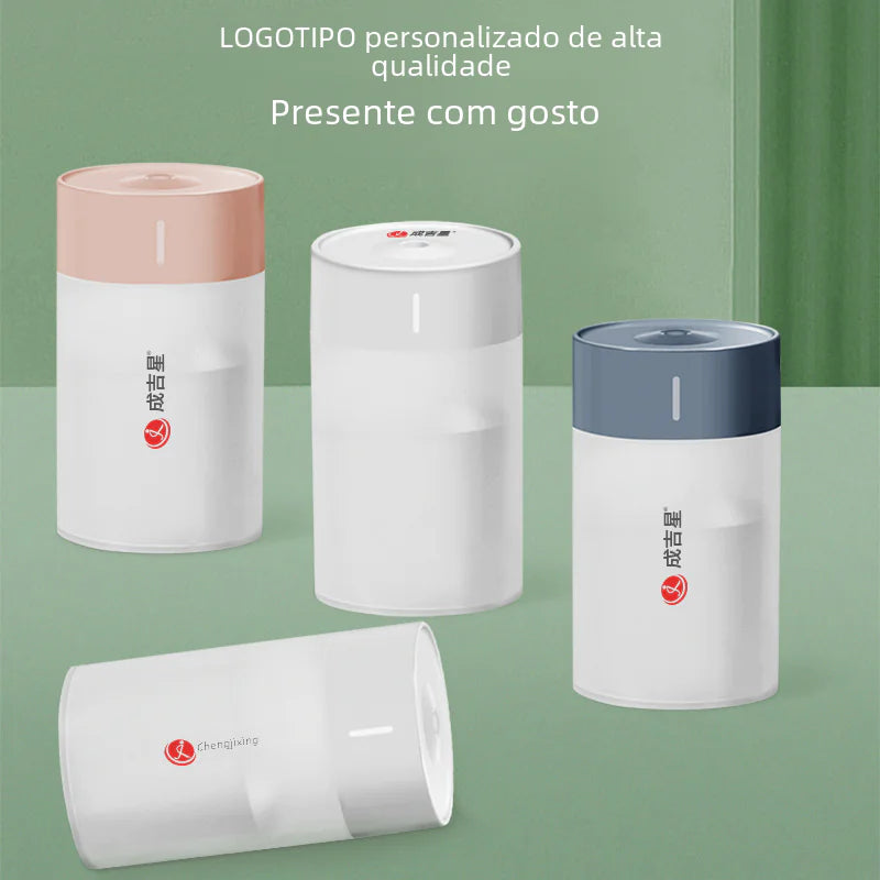 Compact USB Ultrasonic Aroma Humidifier for Home