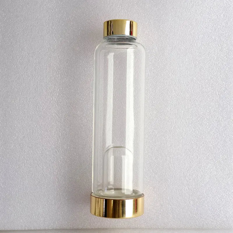 Rose Gold Crystal Energy Cup with Custom Logo Option