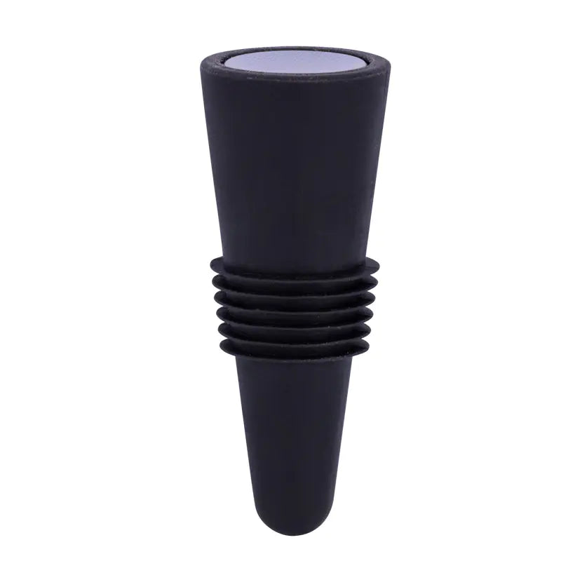 Stainless Steel and Silicone Wine Bottle Stopper Set