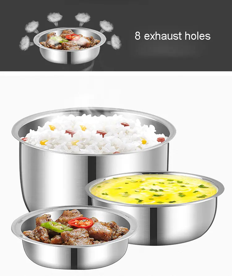 Multi-Function Electric Lunch Box and Mini Rice Cooker