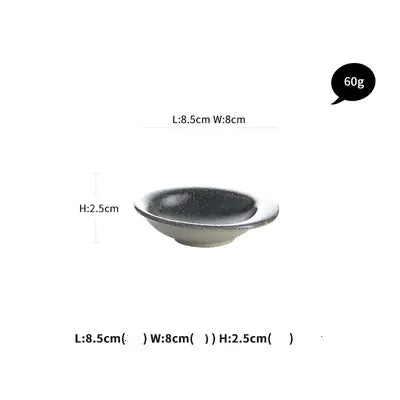 Ceramic Tableware Set for One: Salad Bowl & Cup