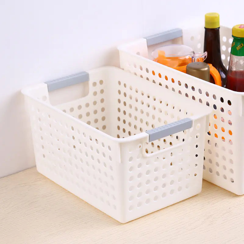 Storage Basket and Organizer Frame for Furniture