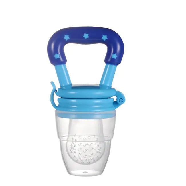 Baby Food Feeder with Pacifier Clip and Teether Toys