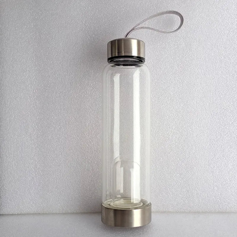 Rose Gold Crystal Energy Cup with Custom Logo Option