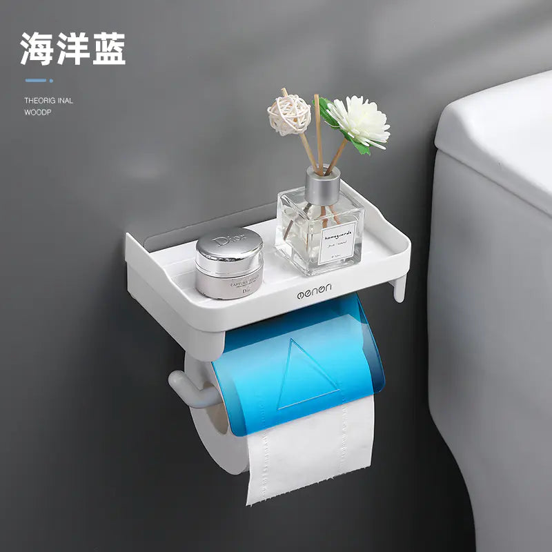 Waterproof Plastic Toilet Paper and Towel Holder