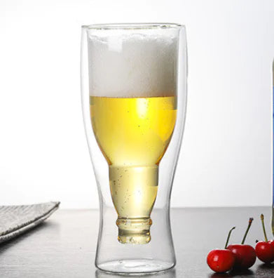 Creative Double Wall Borosilicate Cocktail Glass Set