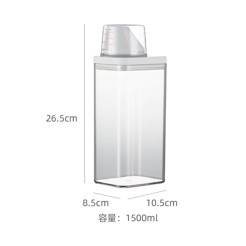 Transparent Detergent Container