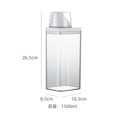 Transparent Detergent Container