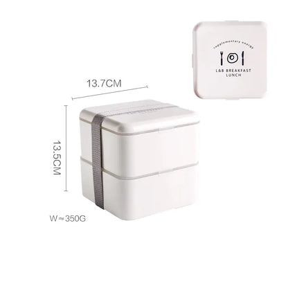 Japanese Bento Lunch Box Set with Microwave Heating