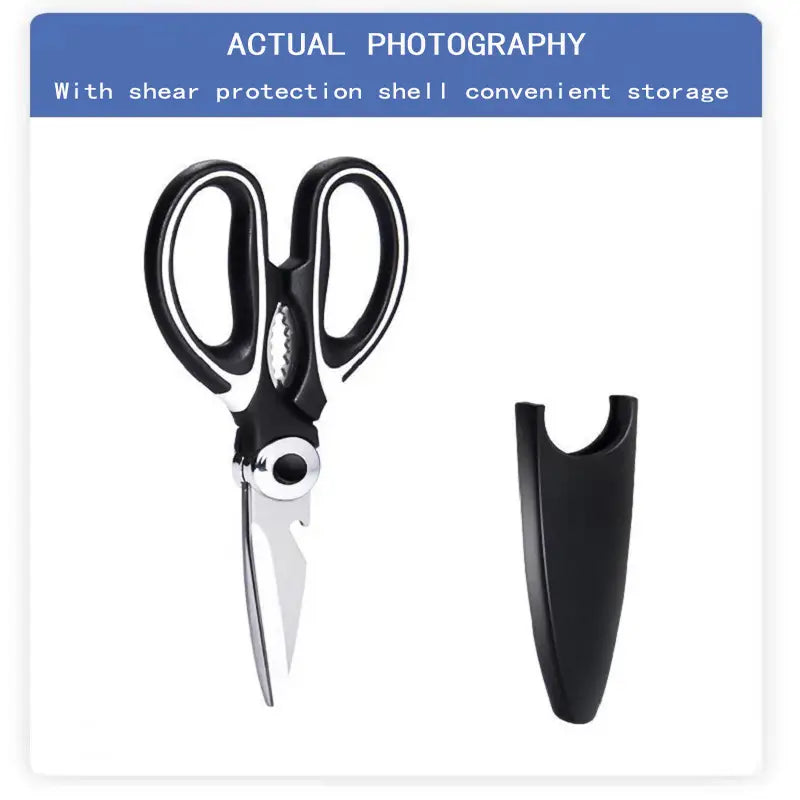 Heavy Duty Kitchen Scissors Set for Food Prep (1 Piece)