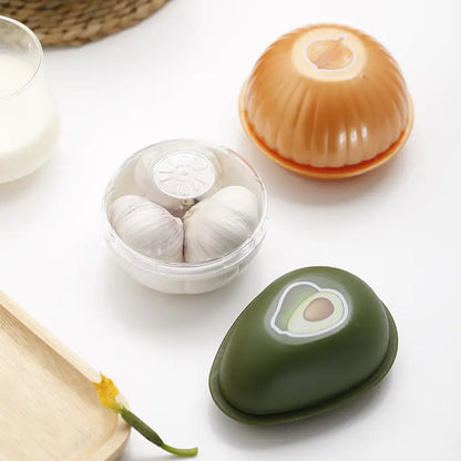 Plastic Avocado Tool and Food Storage Container Set