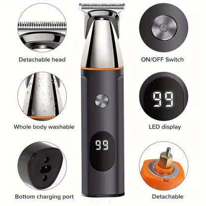 Multifunctional Beard and Hair Trimmer for Men