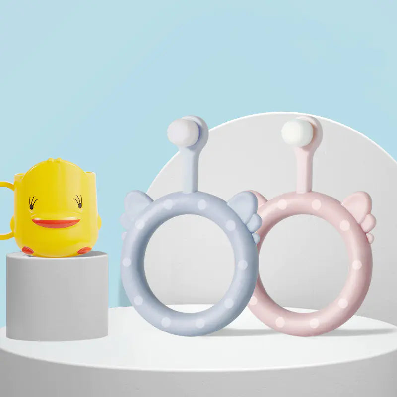 Silicone Baby Toothbrush Set for Infants and Children