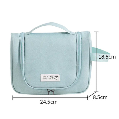 "New Travel Toiletry Bag with Large Capacity & Hook"