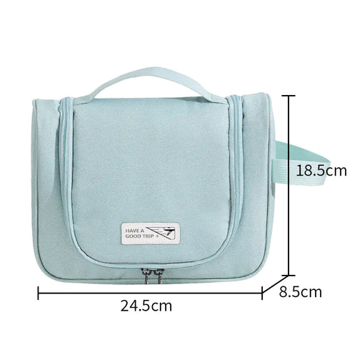 "New Travel Toiletry Bag with Large Capacity & Hook"