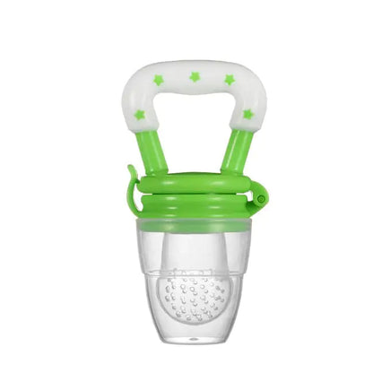 Baby Food Feeder with Pacifier Clip and Teether Toys