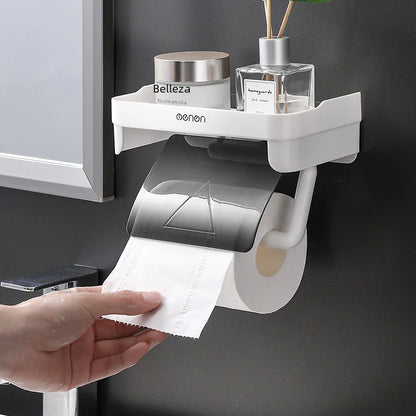 Waterproof Plastic Toilet Paper and Towel Holder