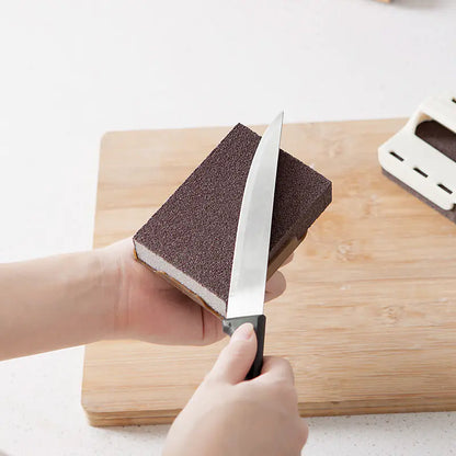 Diamond Sand Sponge for Pot Cleaning and Stain Removal