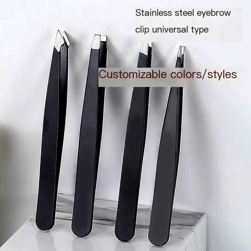Stainless Steel Precision Tweezers for Beauty Tools