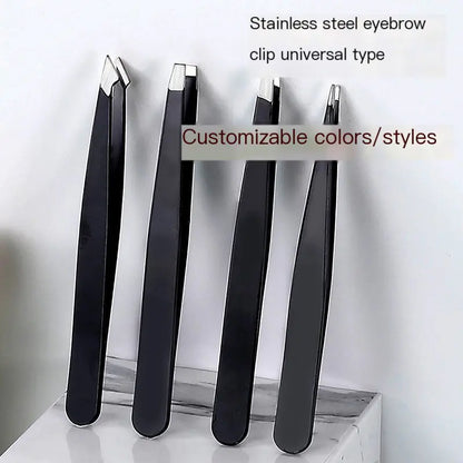 Stainless Steel Precision Tweezers for Beauty Tools