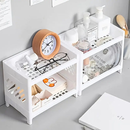 Double-Layer Desktop Rack