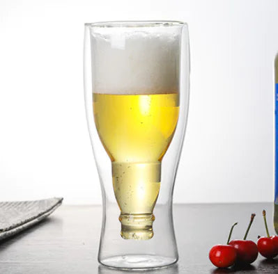 Creative Double Wall Borosilicate Cocktail Glass Set