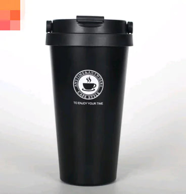 New Double-Layer Coffee Cup with Insulated Steel Liner