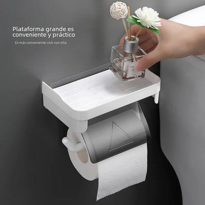 Waterproof Plastic Toilet Paper and Towel Holder