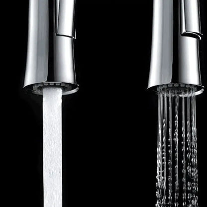Pull Down Kitchen Sink Faucet with Shower Sprinkler