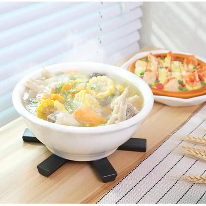 Folding Plastic Insulated Pot Mat for Kitchen Use