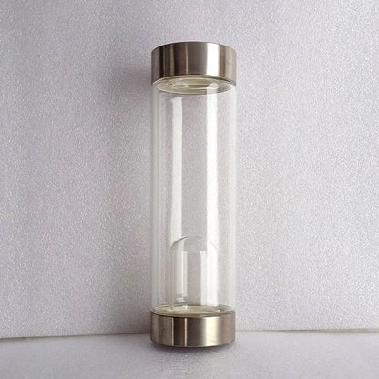 Rose Gold Crystal Energy Cup with Custom Logo Option