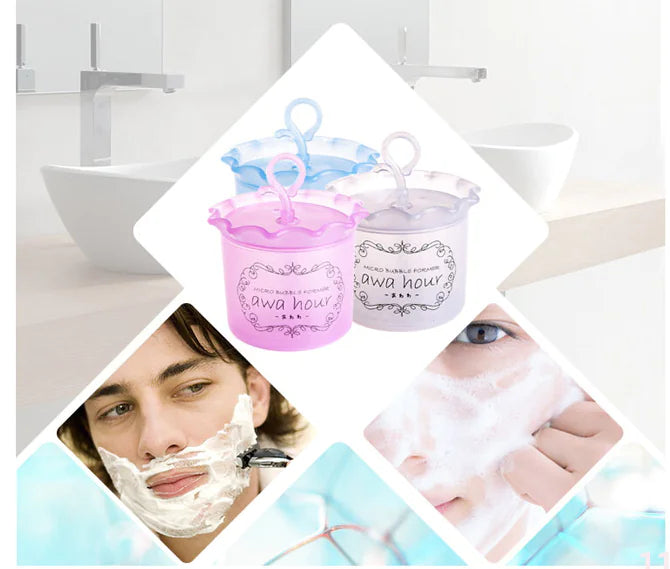 Foaming Net Facial Cleanser Whipping Tool and Cup