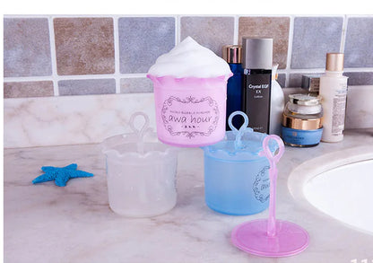 Foaming Net Facial Cleanser Whipping Tool and Cup