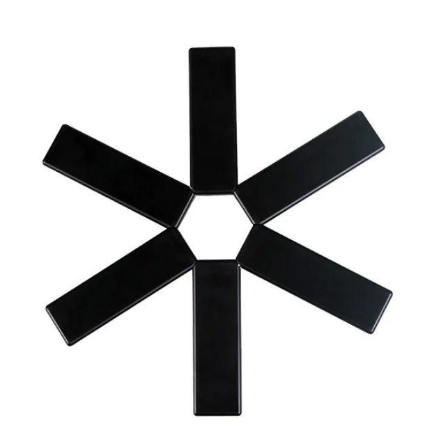 Folding Plastic Insulated Pot Mat for Kitchen Use