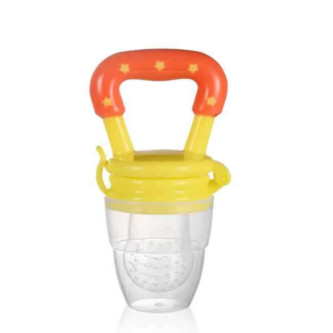 Baby Food Feeder with Pacifier Clip and Teether Toys