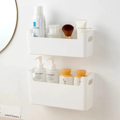 Wall-Mounted Kitchen Storage Box for Plastic Wrap