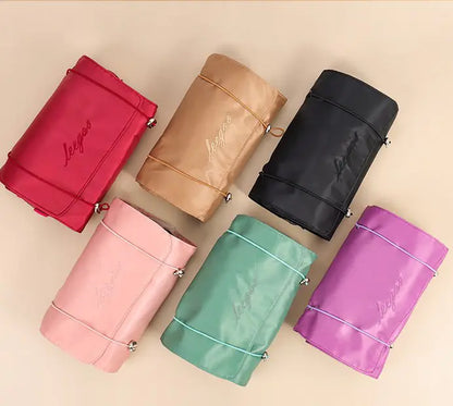 Large Capacity Portable 4-in-1 Travel Cosmetic Bag