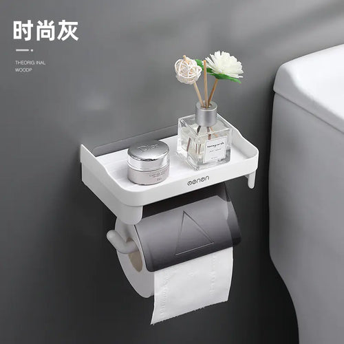 Waterproof Plastic Toilet Paper and Towel Holder