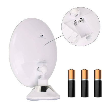 LED Vanity Mirror with Fill Light and 10X Magnification