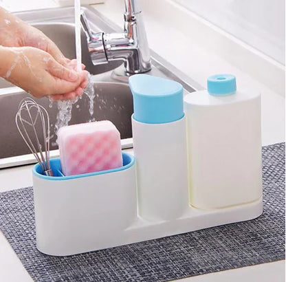 3-Piece Multi-Functional Kitchen and Bathroom Organizer Set