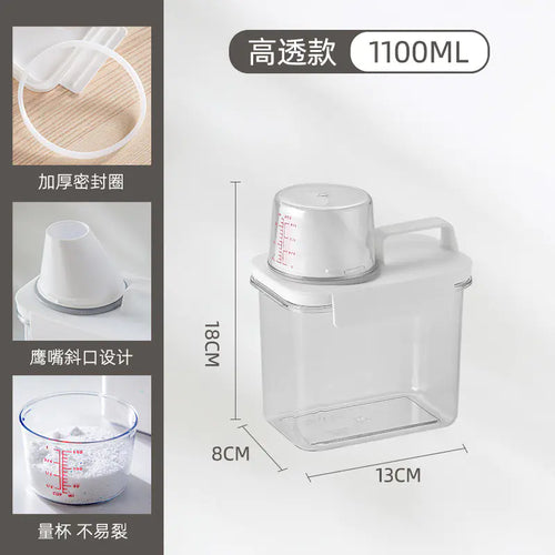 Transparent Detergent Container