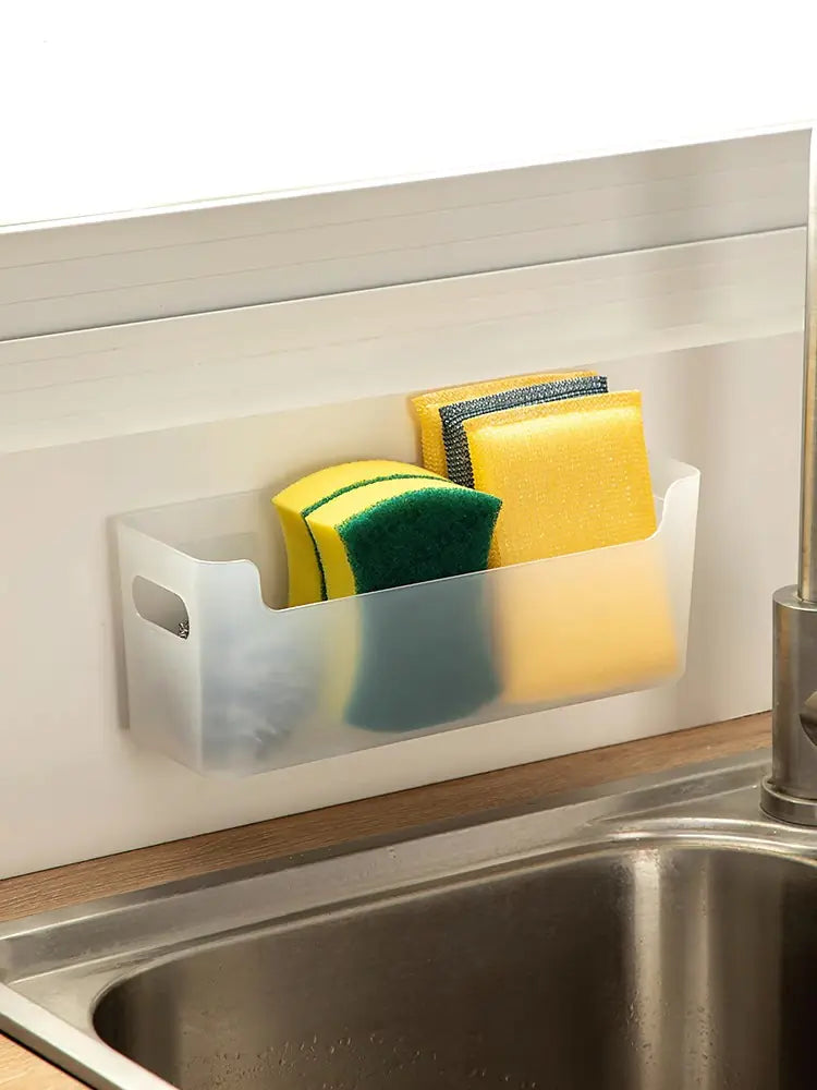 Wall-Mounted Kitchen Storage Box for Plastic Wrap