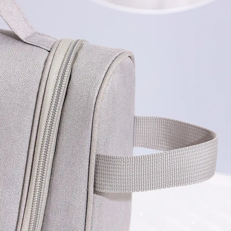 "New Travel Toiletry Bag with Large Capacity & Hook"