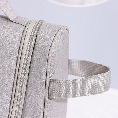 "New Travel Toiletry Bag with Large Capacity & Hook"